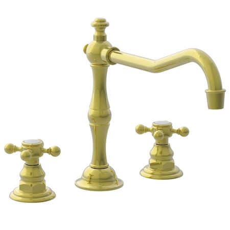 Newport Brass Kitchen Faucet in Polished Brass Uncoated (Living) 942-03N